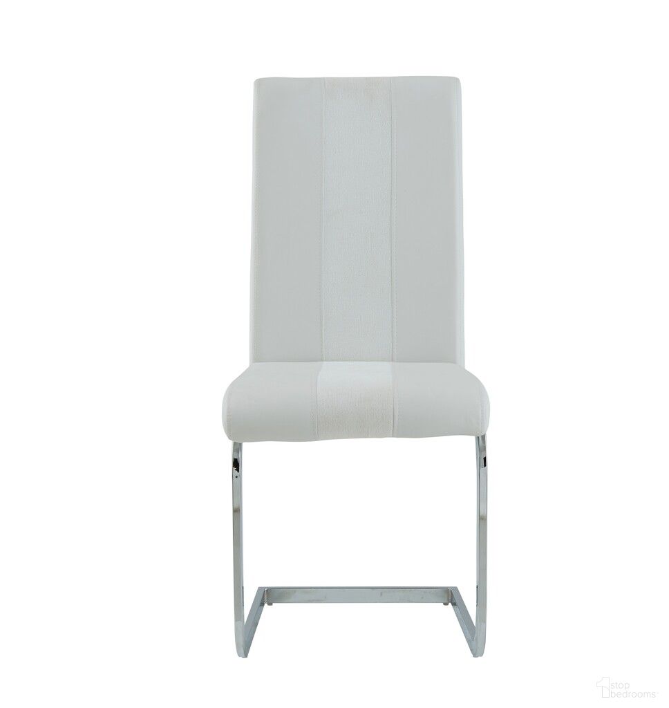The appearance of D915 Dining Chairs Set of 3 In White designed by Global Furniture USA in the modern / contemporary interior design. This white piece of furniture was selected by 1StopBedrooms from D915 Collection to add a touch of cosiness and style into your home. Sku: D915DC-WH - KIT OF 3. Material: Fabric. Chair Type: Side Chair.