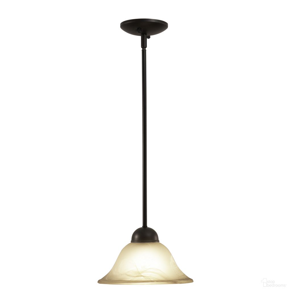 The appearance of Da Vinci 9.75 Inch Mini Pendant In Oil Burnished Bronze designed by Vaxcel in the transitional interior design. This oil burnished bronze piece of furniture was selected by 1StopBedrooms from Da Vinci Collection to add a touch of cosiness and style into your home. Sku: PD5024OBB. Material: Steel.