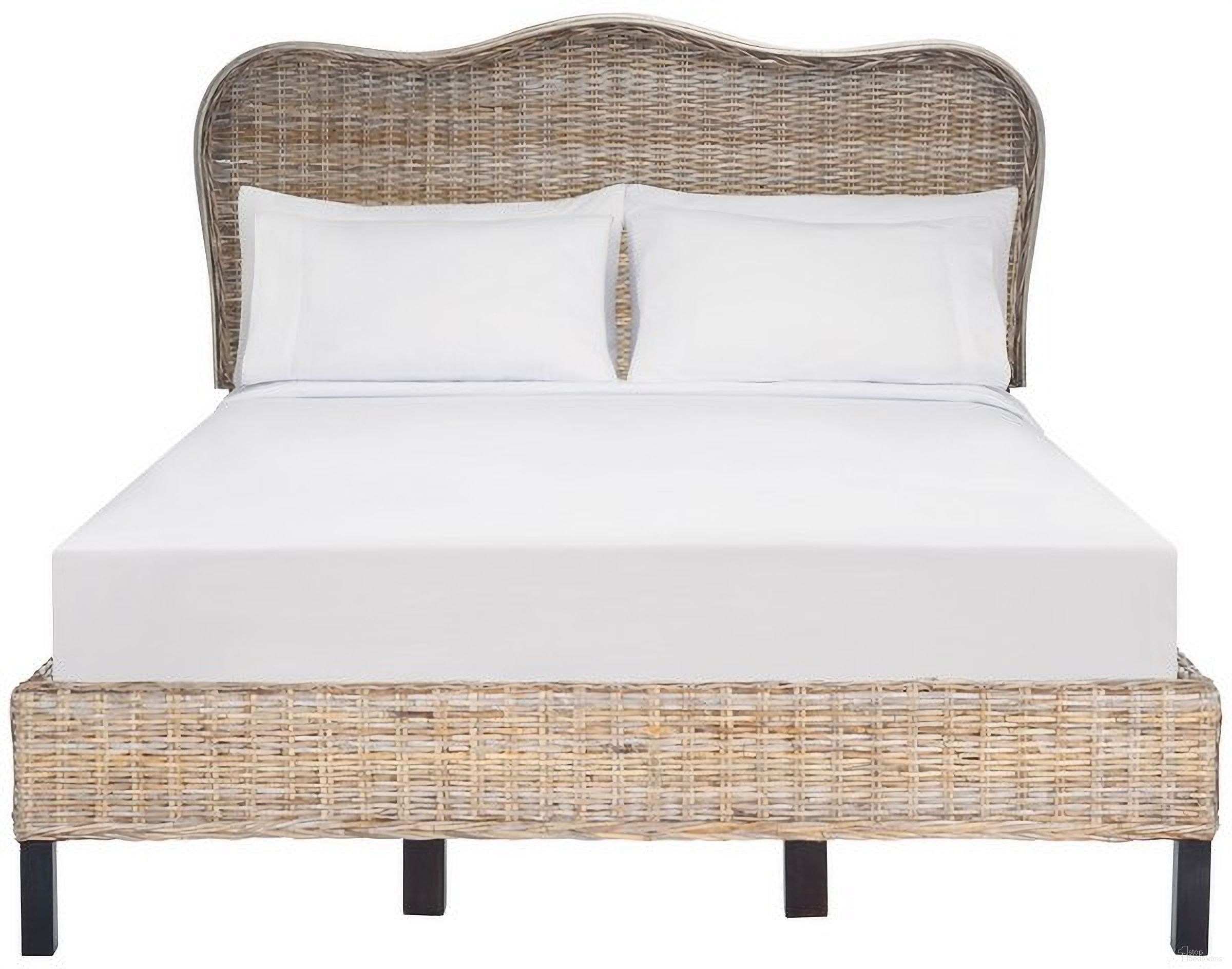 The appearance of Daejon Rattan Full Bed in Espresso designed by Safavieh in the modern / contemporary interior design. This espresso piece of furniture was selected by 1StopBedrooms from Daejon Collection to add a touch of cosiness and style into your home. Sku: BED8001A-F. Bed Type: Panel Bed. Material: Wood. Bed Size: Full.