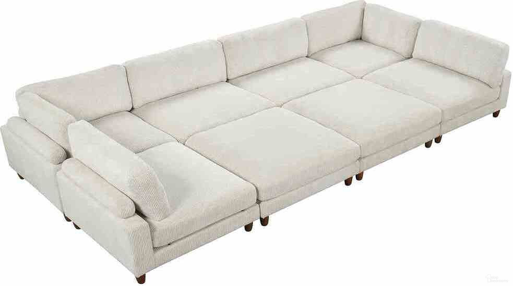 The appearance of Dagenham Sectional In Beige designed by Furniture of America in the modern / contemporary interior design. This beige piece of furniture  was selected by 1StopBedrooms from Dagenham Collection to add a touch of cosiness and style into your home. Sku: FM6800BG-AC;FM6800BG-AC;FM6800BG-AC;FM6800BG-AC;FM6800BG-CNR;FM6800BG-CNR;FM6800BG-OT;FM6800BG-OT. Material: Corduroy.
