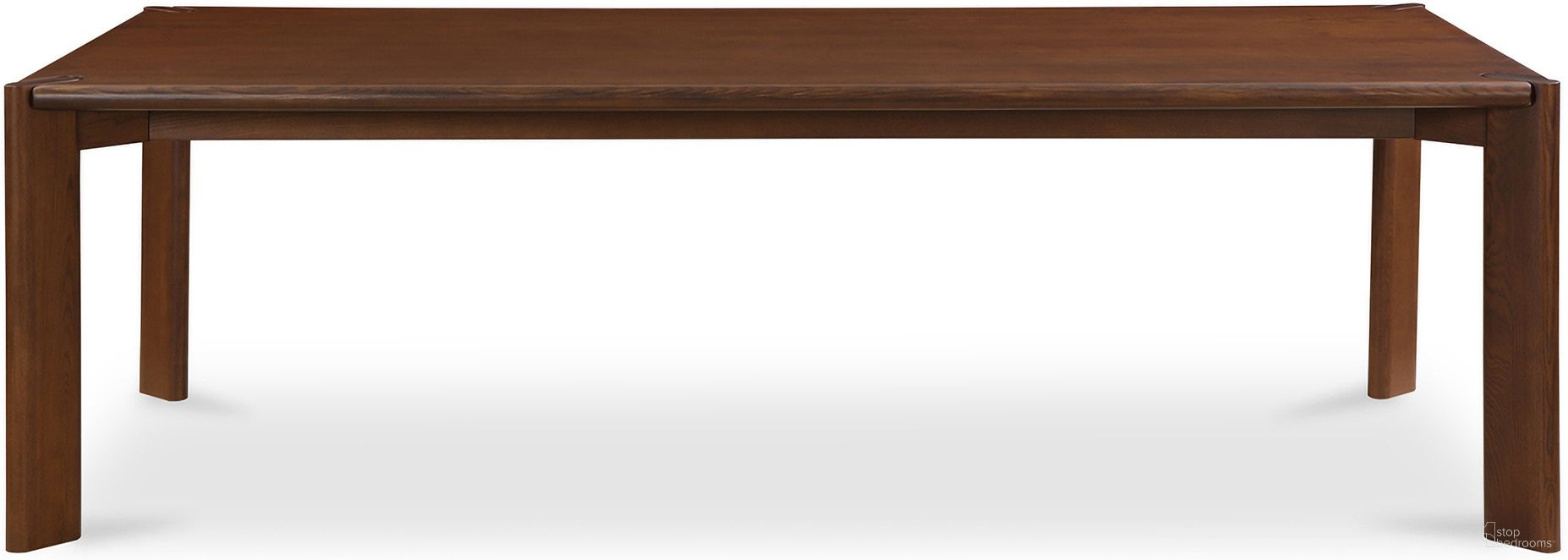 The appearance of Daifuku Large Dining Table In Brown designed by Moes Home in the modern / contemporary interior design. This brown piece of furniture was selected by 1StopBedrooms from Daifuku Collection to add a touch of cosiness and style into your home. Sku: BC-1132-20. Table Base Style: Legs. Table Top Shape: Rectangular. Size: 42" x 96". Material: Ash.