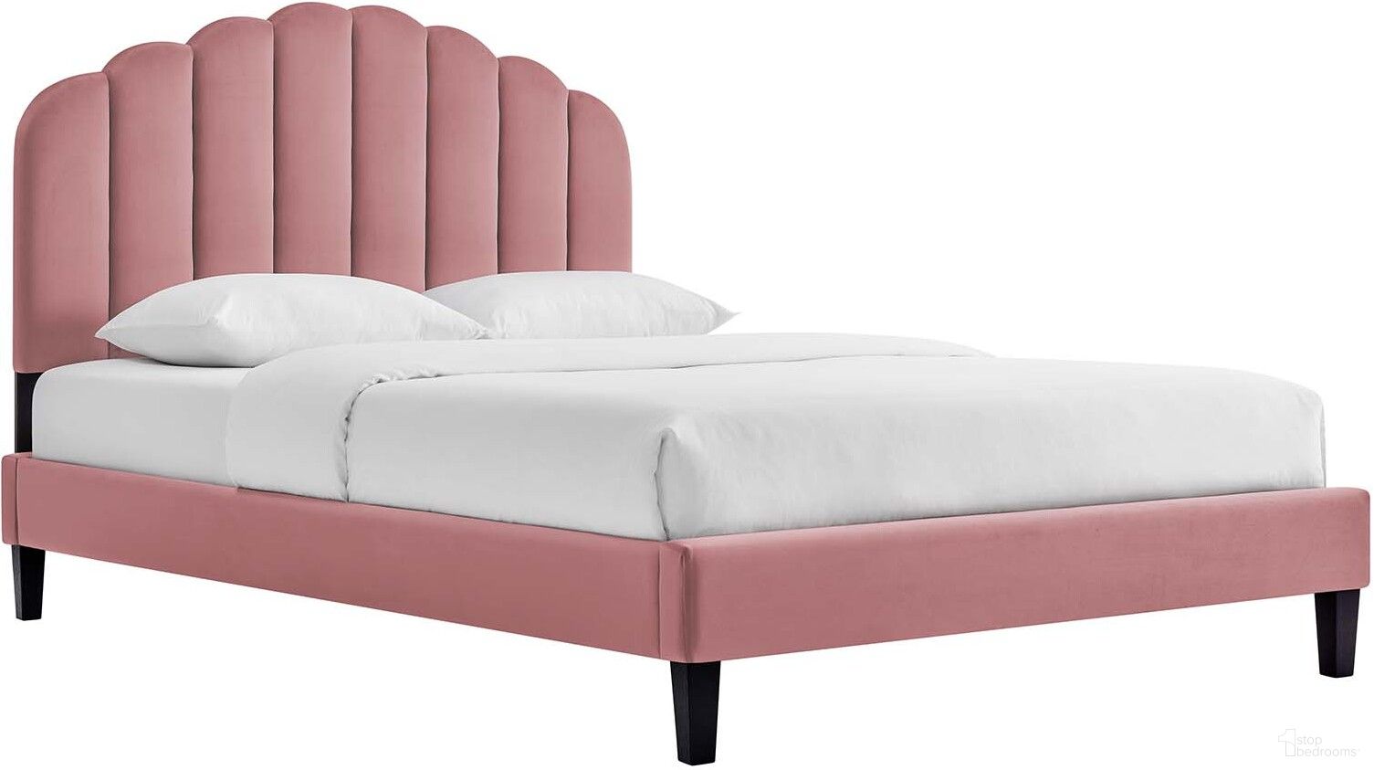 The appearance of Daisy Performance Velvet Twin Platform Bed In Dusty Rose designed by Modway in the modern / contemporary interior design. This dusty rose piece of furniture was selected by 1StopBedrooms from Daisy Collection to add a touch of cosiness and style into your home. Sku: MOD-6206-DUS;MOD-6264-DUS. Bed Type: Platform Bed. Bed Size: Twin. Material: MDF.