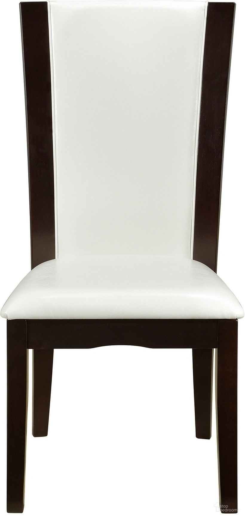 The appearance of Daisy White Side Chair Set of 2 designed by Homelegance in the modern / contemporary interior design. This white piece of furniture was selected by 1StopBedrooms from Daisy Collection to add a touch of cosiness and style into your home. Sku: 710WS. Material: Vinyl. Chair Type: Side Chair.