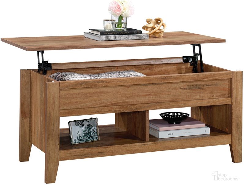 Dakota Pass LiftTop Coffee Table In Sindoori Mango by Sauder 1StopBedrooms