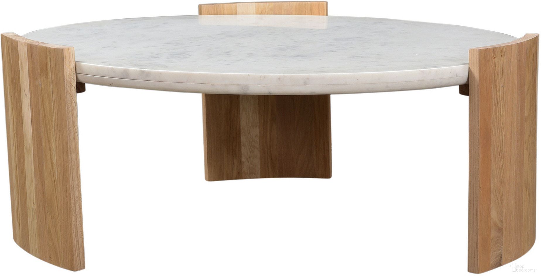 Dala Coffee Table In White