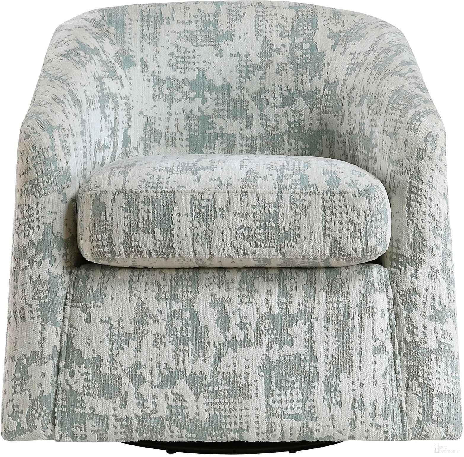 The appearance of Dalton Swivel Chair In Green and Beige designed by Homelegance in the transitional interior design. This green and beige piece of furniture  was selected by 1StopBedrooms from Dalton Collection to add a touch of cosiness and style into your home. Sku: 1238GN-1. Material: Performance Fabric.