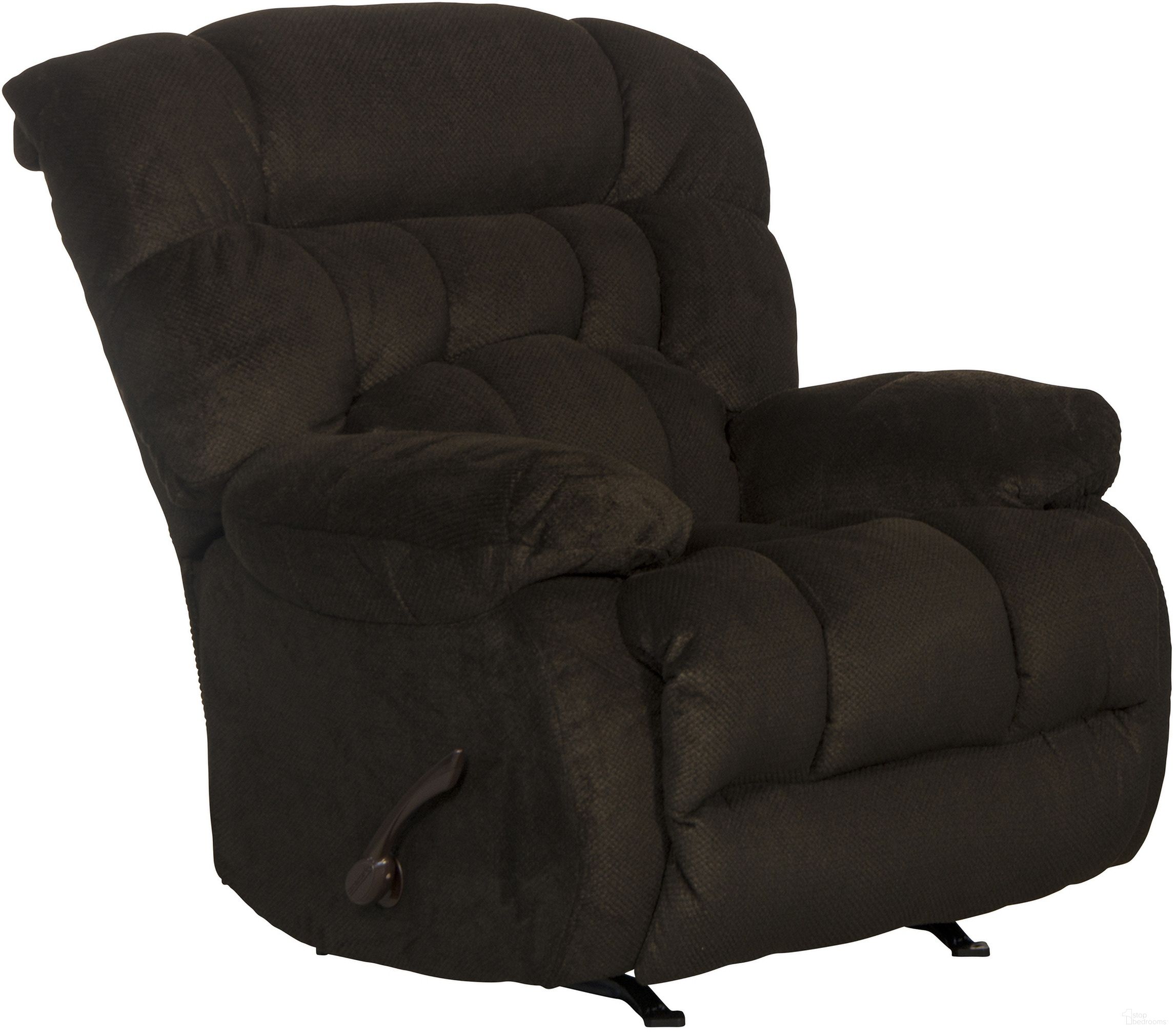 The appearance of Daly Chaise Rocker Recliner In Chocolate designed by Catnapper in the traditional interior design. This chocolate piece of furniture was selected by 1StopBedrooms from Daly Collection to add a touch of cosiness and style into your home. Sku: 47652162209. Material: Fabric.
