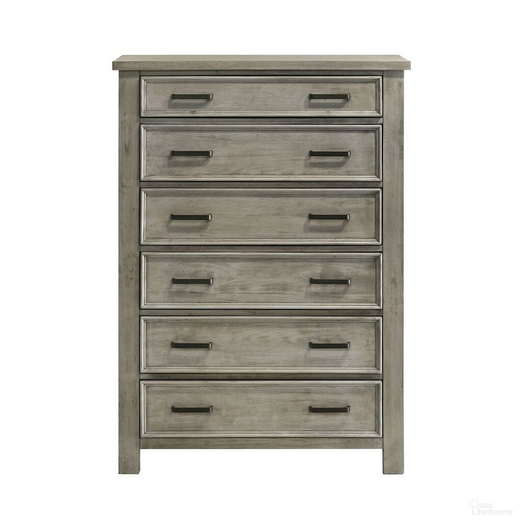The appearance of Damen 6-Drawer Chest In Drift Grey designed by Picket House in the transitional interior design. This drift grey piece of furniture was selected by 1StopBedrooms from Damen Collection to add a touch of cosiness and style into your home. Sku: SV300CH. Material: Rubberwood.