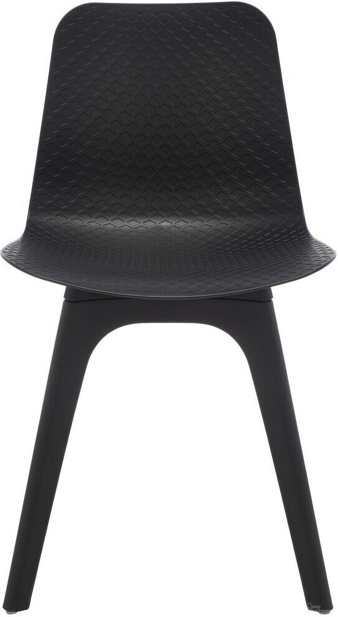 The appearance of Damiano Molded Plastic Dining Chair Set of 2 In Black designed by Safavieh Couture in the modern / contemporary interior design. This black piece of furniture was selected by 1StopBedrooms from Damiano Collection to add a touch of cosiness and style into your home. Sku: SFV6901B-SET2. Material: Plastic. Chair Type: Side Chair.