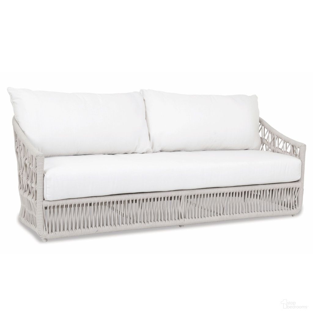 The appearance of Dana Rope Sofa in Linen Canvas designed by Sunset West in the transitional interior design. This linen canvas piece of furniture was selected by 1StopBedrooms from Dana Collection to add a touch of cosiness and style into your home. Sku: SW4301-23-LCAN-STKIT. Material: Olefin Rope.