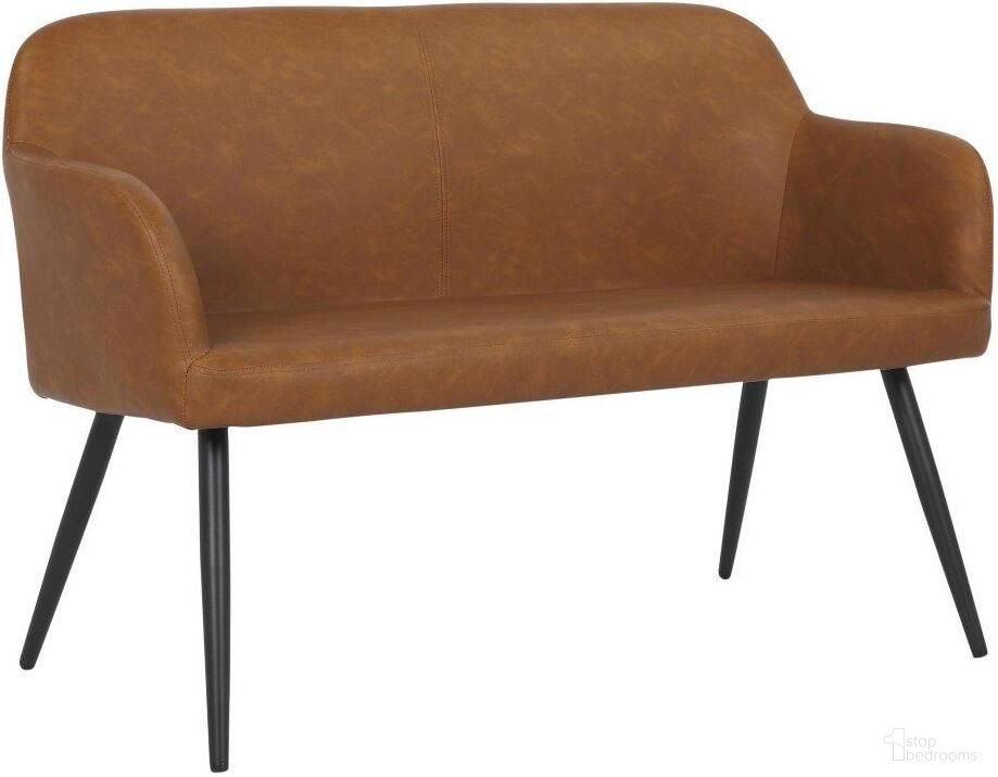 The appearance of Daniella Industrial High Back Bench In Black Steel And Camel Faux Leather designed by Lumisource in the industrial interior design. This black piece of furniture was selected by 1StopBedrooms from Daniella Collection to add a touch of cosiness and style into your home. Sku: BC-DANIELLAHB BKCAM. Material: PU.