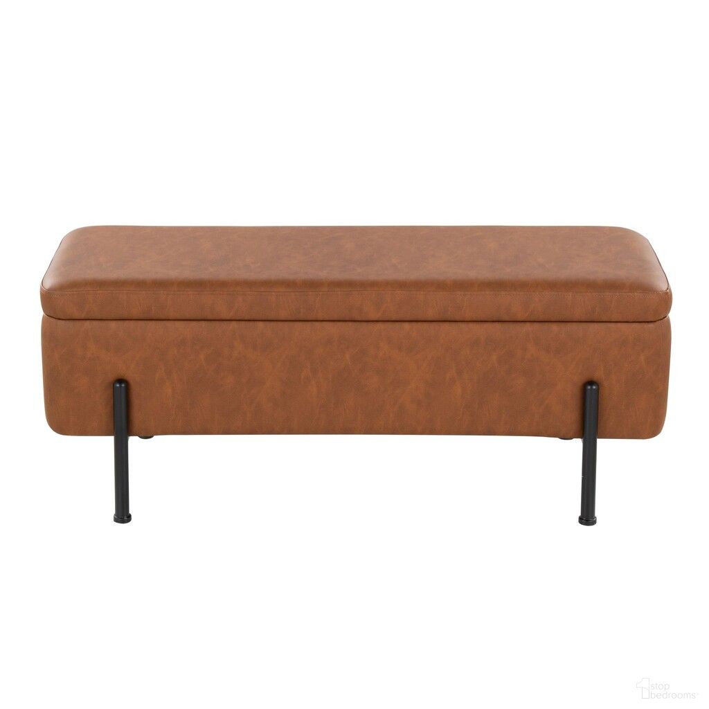 The appearance of Daniella Storage Bench In Black and Camel designed by Lumisource in the modern / contemporary interior design. This black and camel piece of furniture was selected by 1StopBedrooms from Daniella Collection to add a touch of cosiness and style into your home. Sku: OT-DANIELLASTOR BKCAM. Material: Foam.
