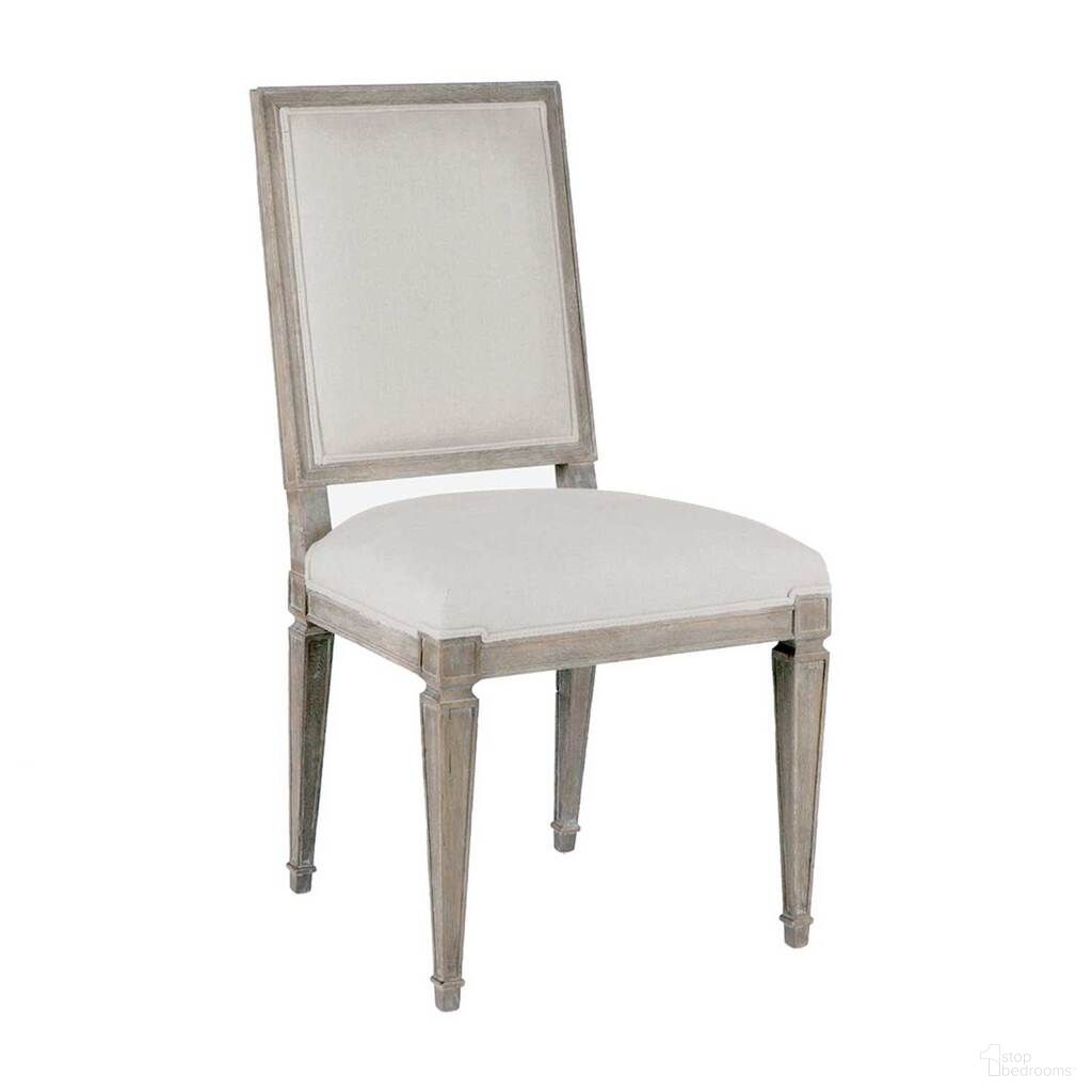 The appearance of Danielle Chair Set of 2 In Burnished Oak and Dove designed by Gabby in the transitional interior design. This burnished oak/dove piece of furniture  was selected by 1StopBedrooms from Danielle Collection to add a touch of cosiness and style into your home. Sku: SCH-560-S300-F03. Material: Oak. Chair Type: Side Chair.