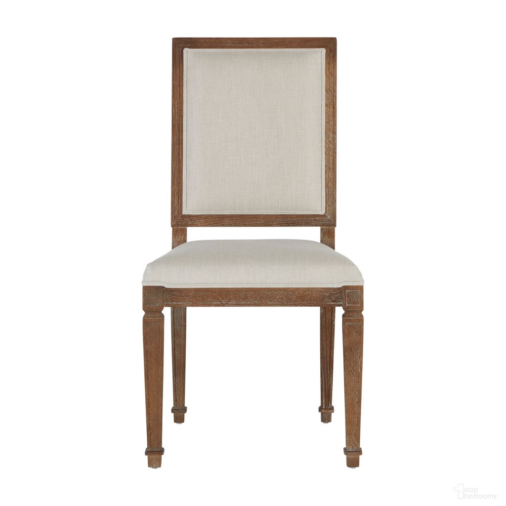 The appearance of Danielle Chair Set of 2 In Pecan and Dove designed by Gabby in the transitional interior design. This pecan/dove piece of furniture  was selected by 1StopBedrooms from Danielle Collection to add a touch of cosiness and style into your home. Sku: SCH-560-S6101-F07. Material: Oak. Chair Type: Side Chair.
