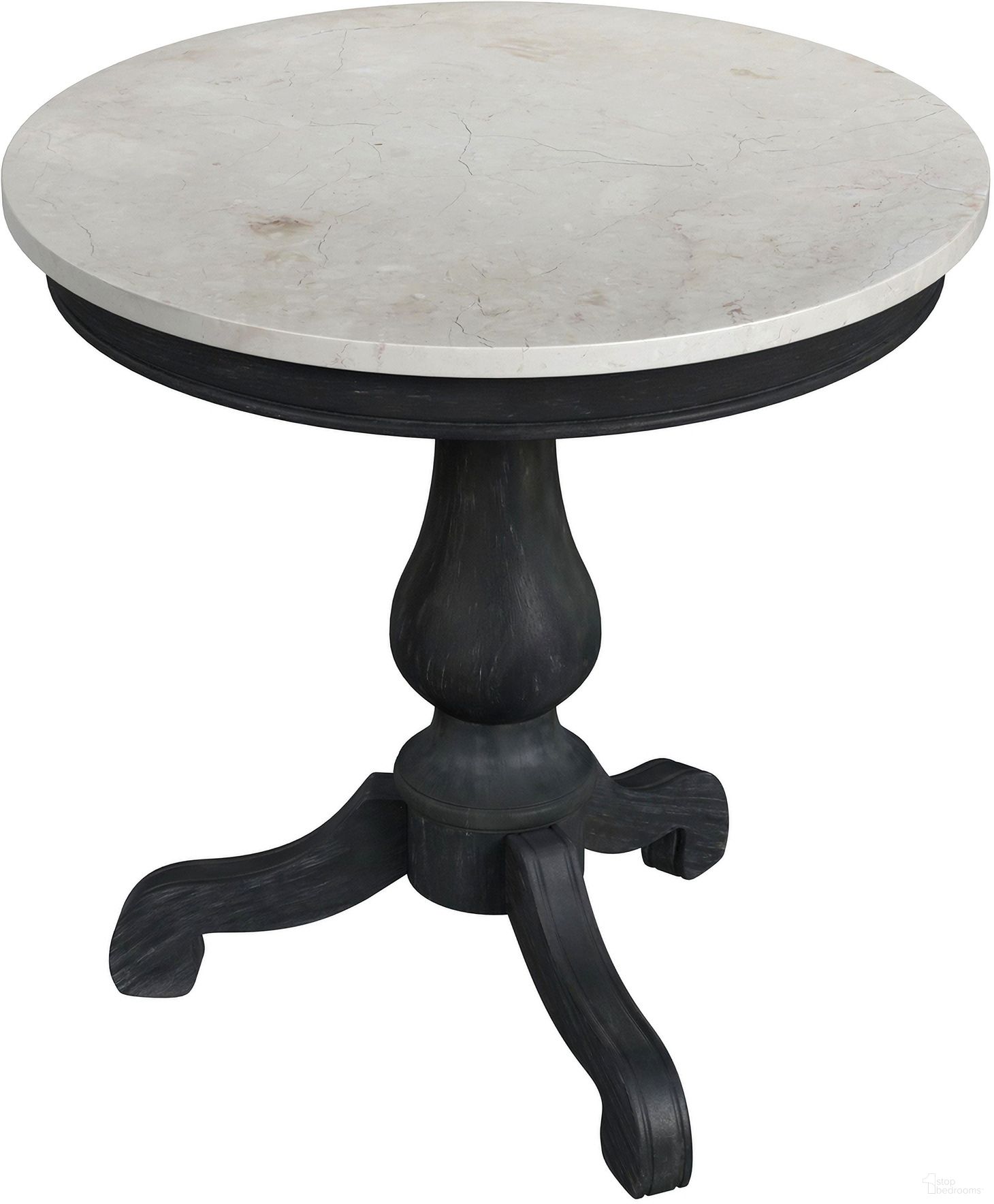 The appearance of Danielle Marble 24 Inch Pedestal Side Table In Black designed by Butler Specialty Company in the transitional interior design. This black piece of furniture was selected by 1StopBedrooms from Danielle Collection to add a touch of cosiness and style into your home. Sku: 5515432. Material: Marble.
