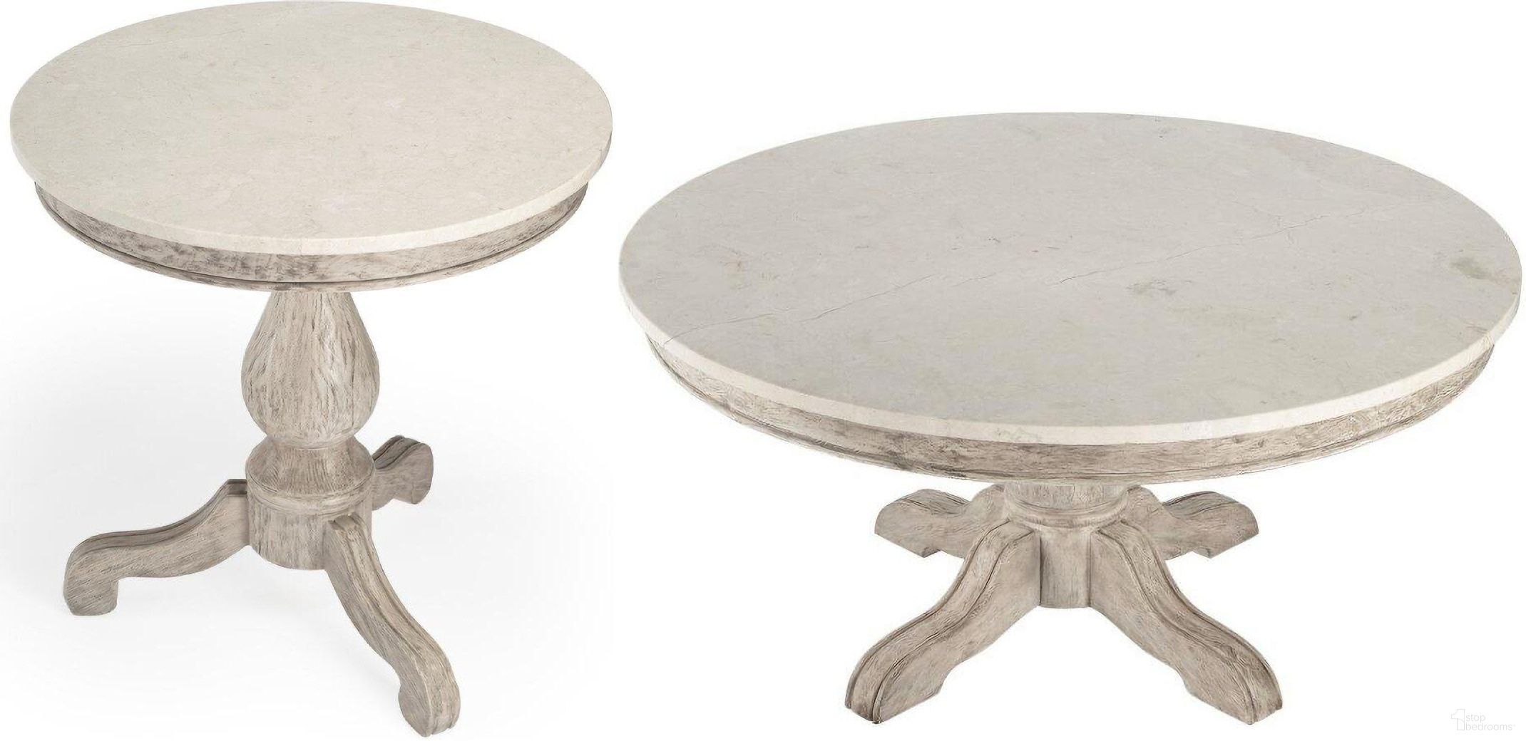 The appearance of Danielle Marble Occasional Table Set In Grey designed by Butler Specialty Company in the transitional interior design. This grey piece of furniture was selected by 1StopBedrooms from Masterpiece Collection to add a touch of cosiness and style into your home. Sku: 5516329;5515329. Material: Marble.