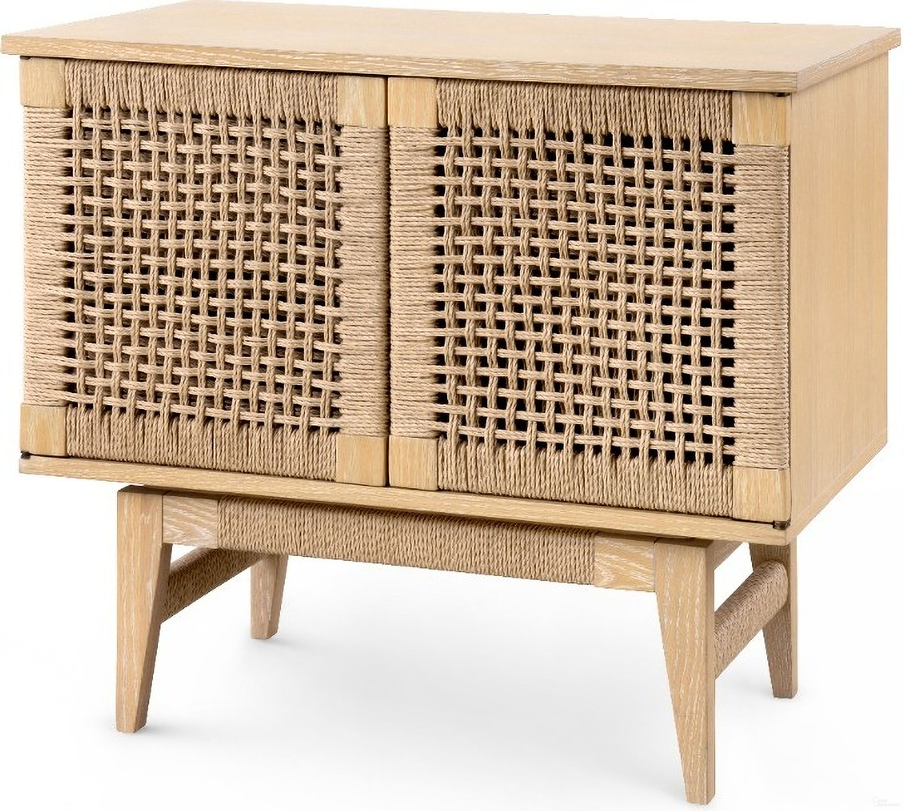 The appearance of Dante 2-Door Cabinet In Natural designed by Villa & House in the transitional interior design. This natural piece of furniture was selected by 1StopBedrooms from Dante Collection to add a touch of cosiness and style into your home. Sku: DNT-200-98. Material: Wood.