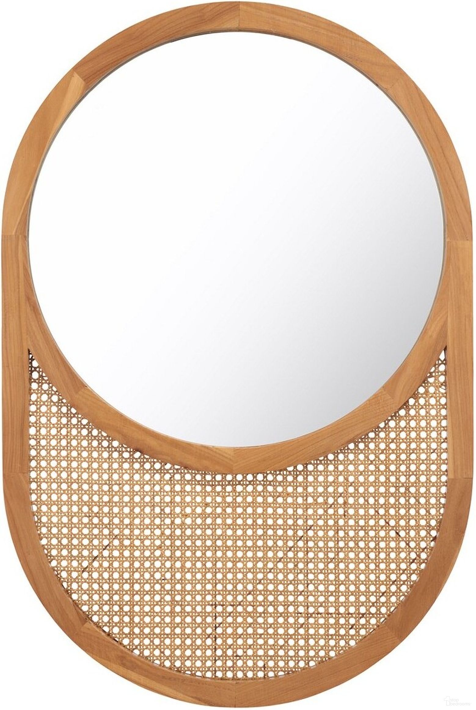 The appearance of Danya Mirror in Natural designed by Safavieh in the modern / contemporary interior design. This natural piece of furniture was selected by 1StopBedrooms from Danya Collection to add a touch of cosiness and style into your home. Sku: MRR2019B. Material: Glass.