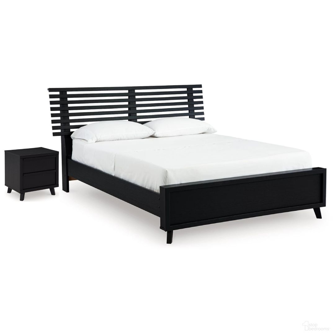 The appearance of Danziar Youth Slat Bedroom Set In Black designed by Signature Design by Ashley in the modern / contemporary interior design. This black piece of furniture was selected by 1StopBedrooms from Danziar Collection to add a touch of cosiness and style into your home. Sku: B100-12;B1013-187;B1013-84;B1013-89;B1013-92. Material: Wood. Bed Size: Full.