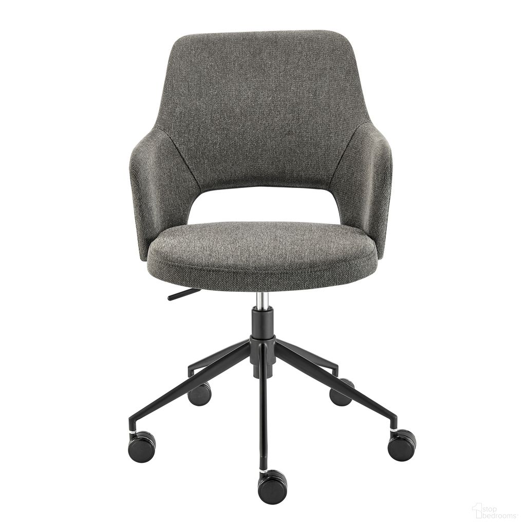Darcie Office Chair In Dark Charcoal