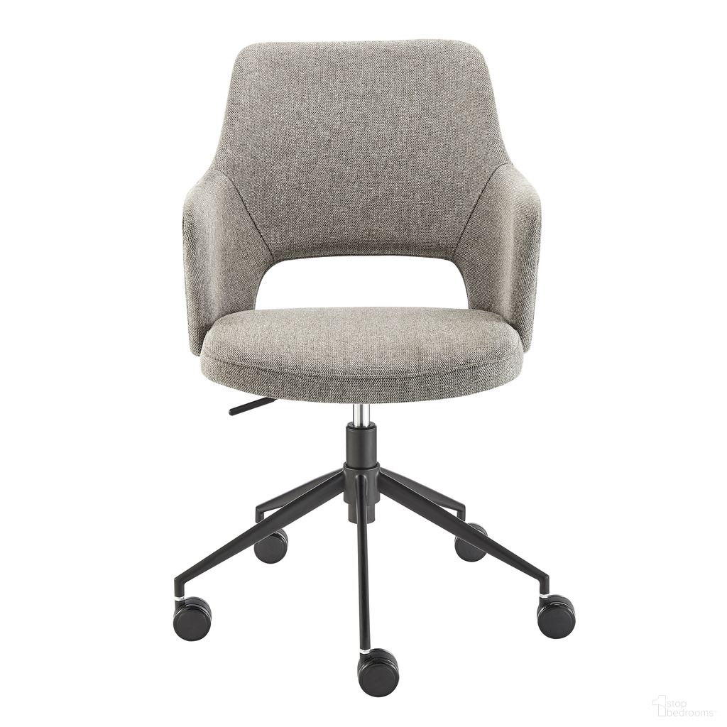 Darcie Office Chair In Light Charcoal