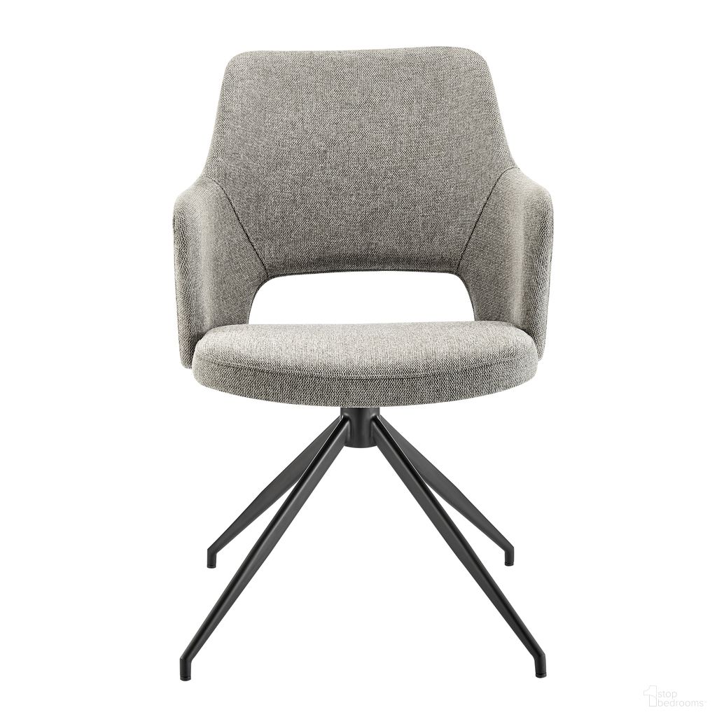 The appearance of Darcie Swivel Armchair In Light Charcoal designed by Euro Style in the modern / contemporary interior design. This light charcoal piece of furniture was selected by 1StopBedrooms from Darcie Collection to add a touch of cosiness and style into your home. Sku: 30391-LTGRY. Material: Fabric. Chair Type: Arm Chair.