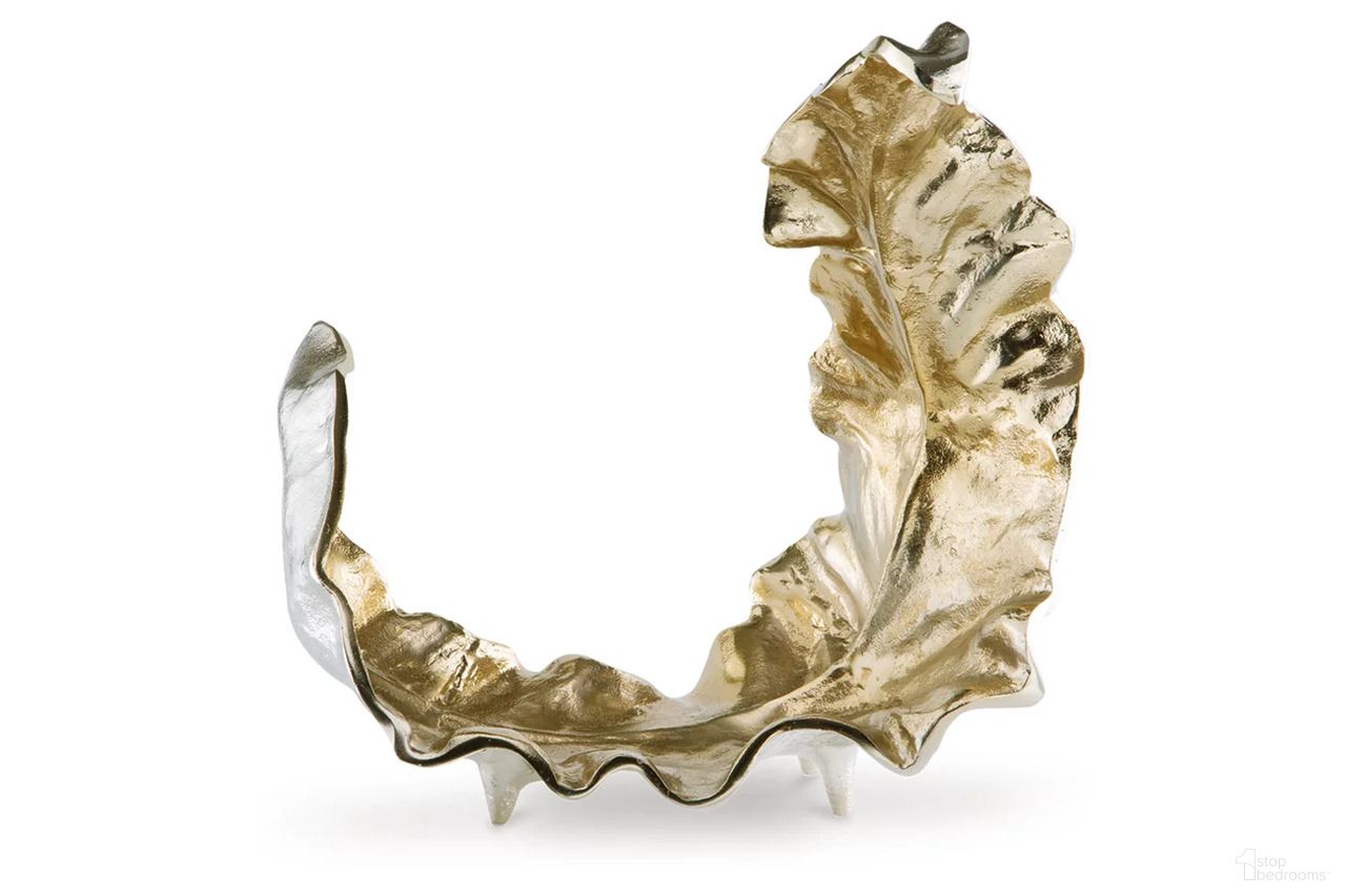The appearance of Darinsen Sculpture In Gold and Silver designed by Signature Design by Ashley in the modern / contemporary interior design. This gold and silver piece of furniture  was selected by 1StopBedrooms from Darinsen Collection to add a touch of cosiness and style into your home. Sku: A2000785. Material: Metal.
