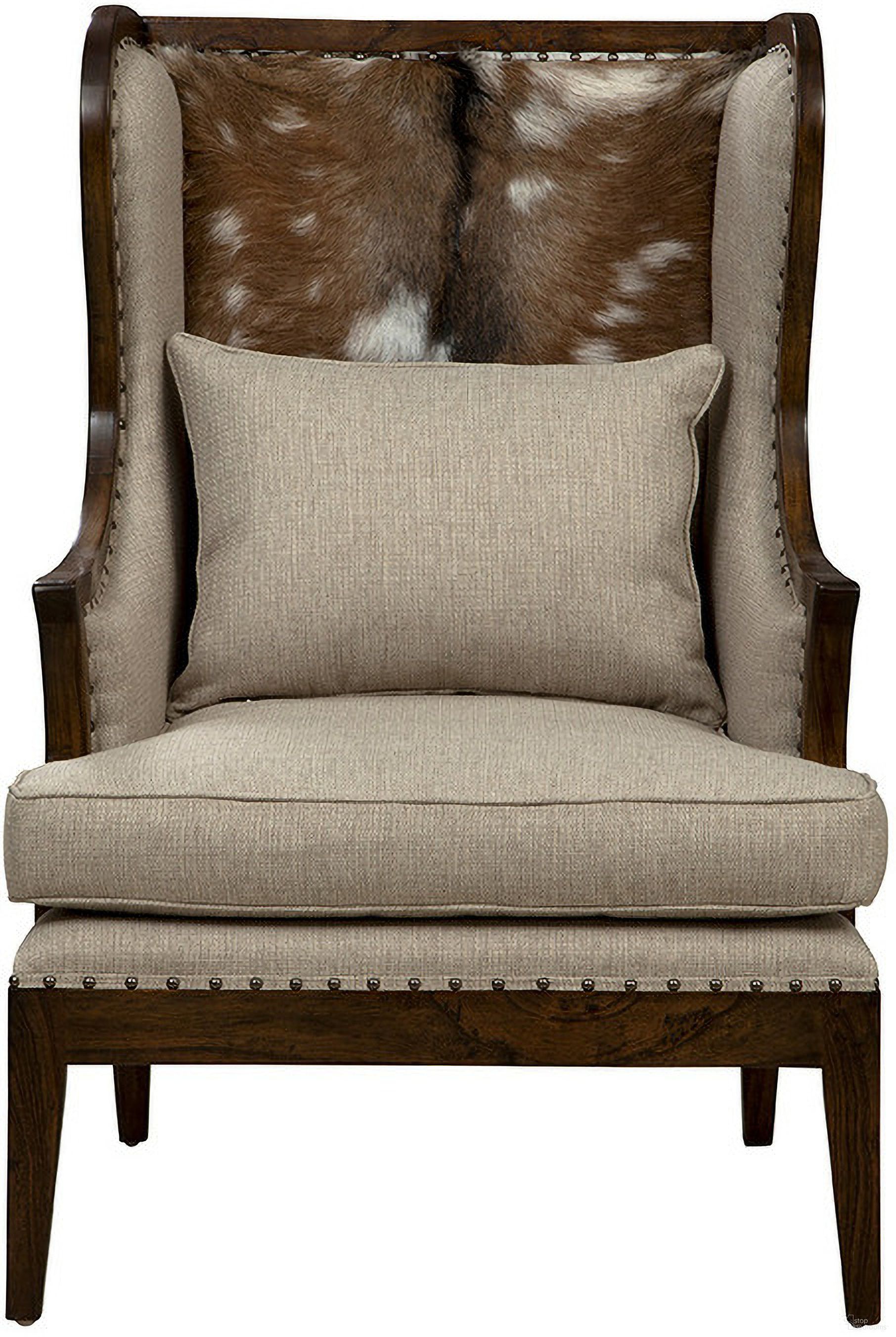 The appearance of Dark Billings Wing Chair designed by Furniture Classics in the modern / contemporary interior design. This piece of furniture was selected by 1StopBedrooms from Billings Collection to add a touch of cosiness and style into your home. Sku: 51577QS. Material: Wood.