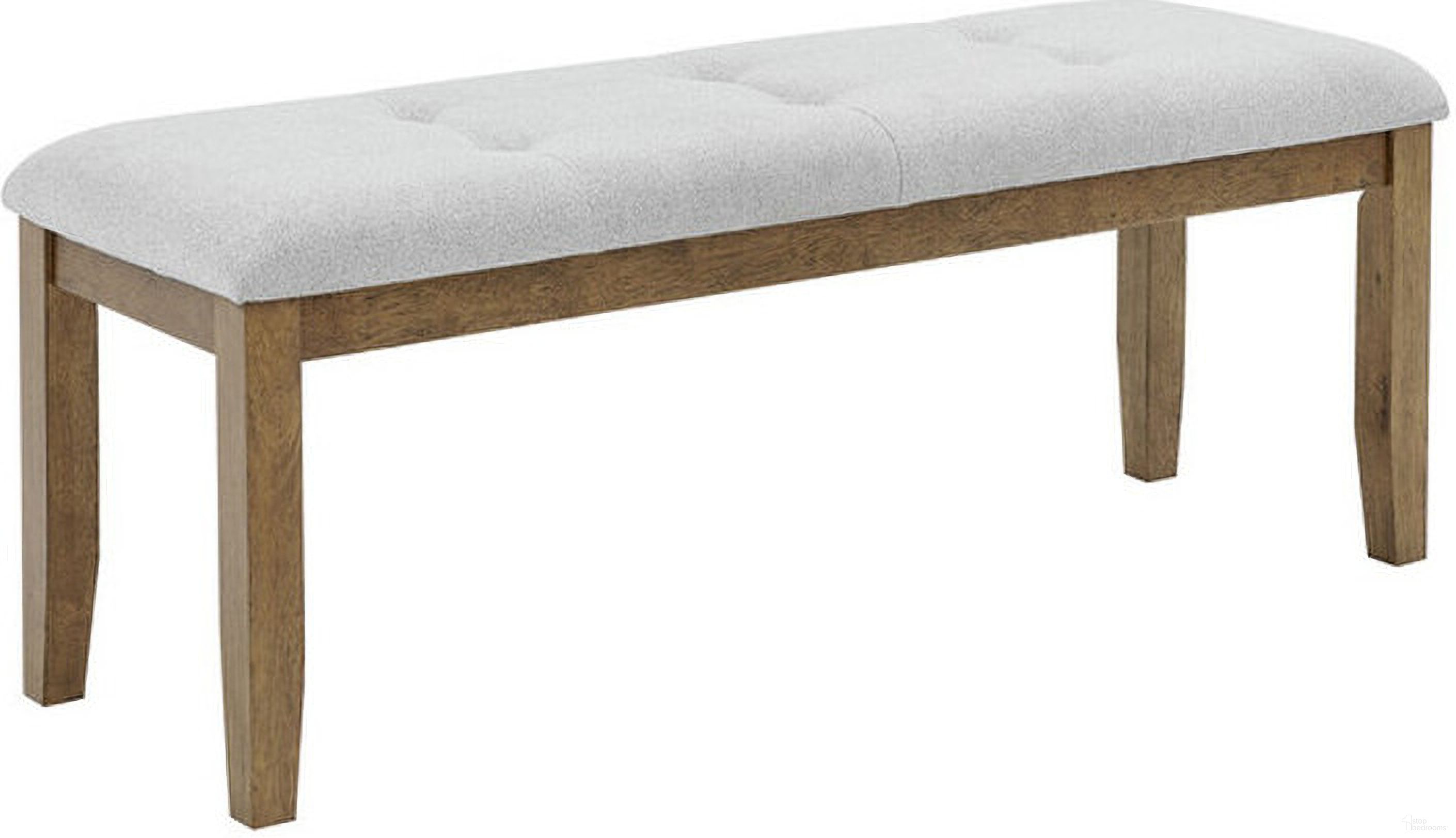The appearance of Darla Dining Bench In Walnut designed by Lilola Home in the modern / contemporary interior design. This walnut piece of furniture was selected by 1StopBedrooms from Darla Collection to add a touch of cosiness and style into your home. Sku: 30062-BENCH. Material: Wood.