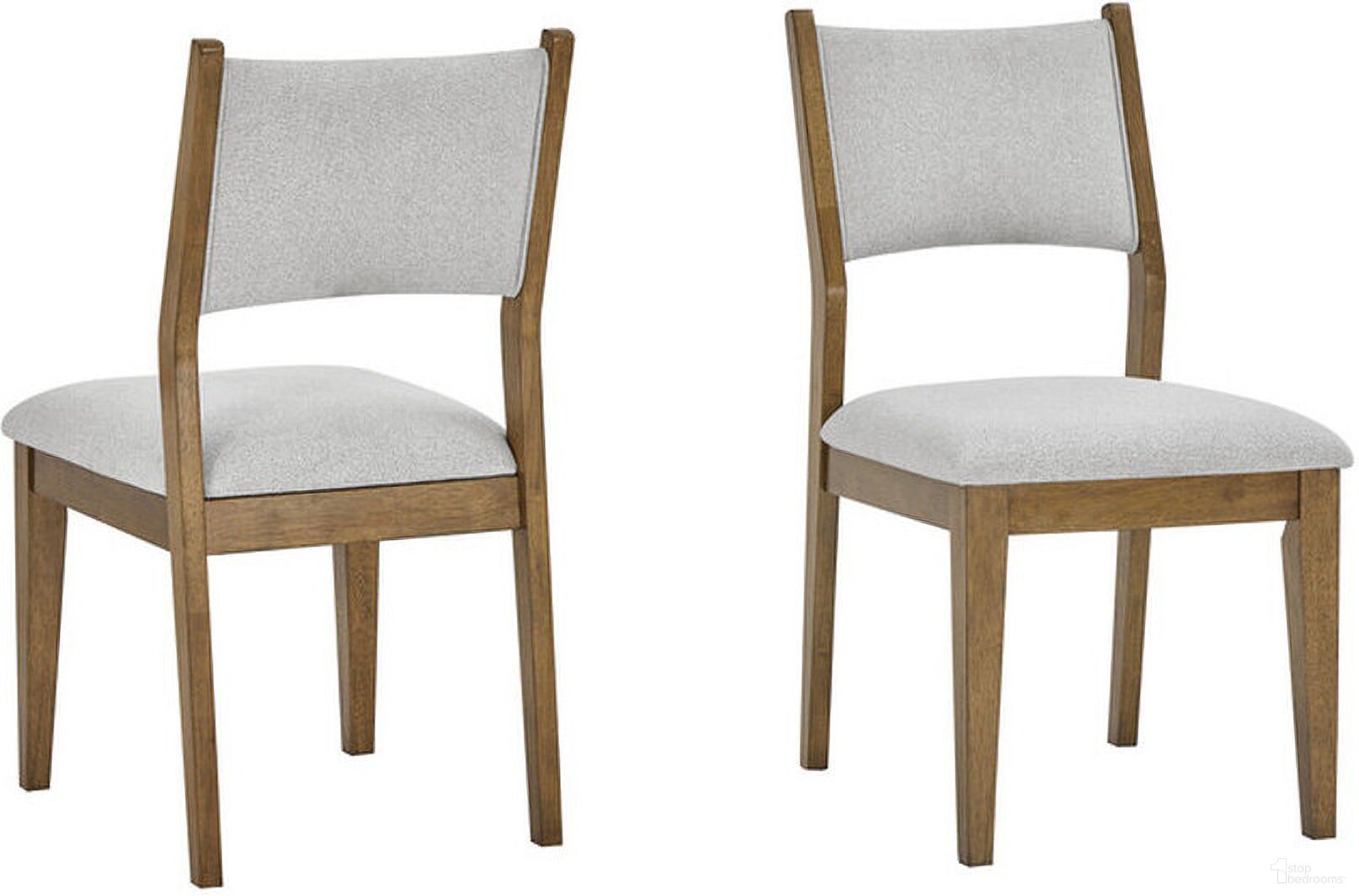 The appearance of Darla Dining Side Chair Set of 2 In Walnut designed by Lilola Home in the modern / contemporary interior design. This walnut piece of furniture  was selected by 1StopBedrooms from Darla Collection to add a touch of cosiness and style into your home. Sku: 30062-C. Material: Wood. Chair Type: Side Chair.