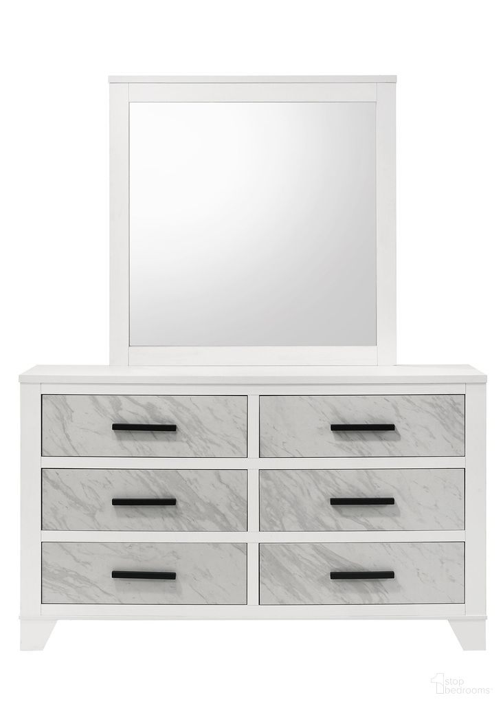 The appearance of Darlene Dresser In White designed by Furniture of America in the modern / contemporary interior design. This white piece of furniture was selected by 1StopBedrooms from Darlene Collection to add a touch of cosiness and style into your home. Sku: FM72018WH-D. Material: Rubberwood.