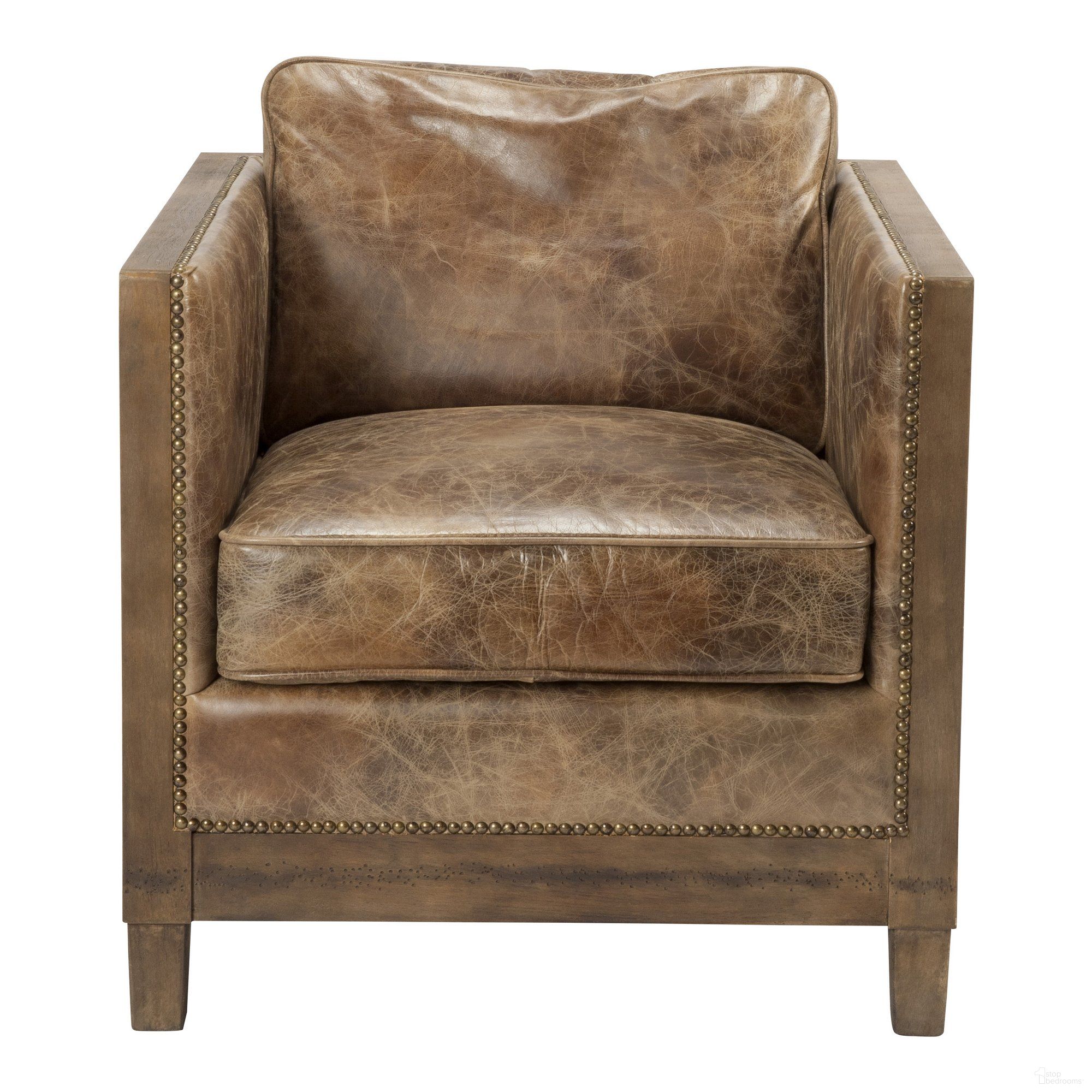 Darlington Light Brown Club Chair