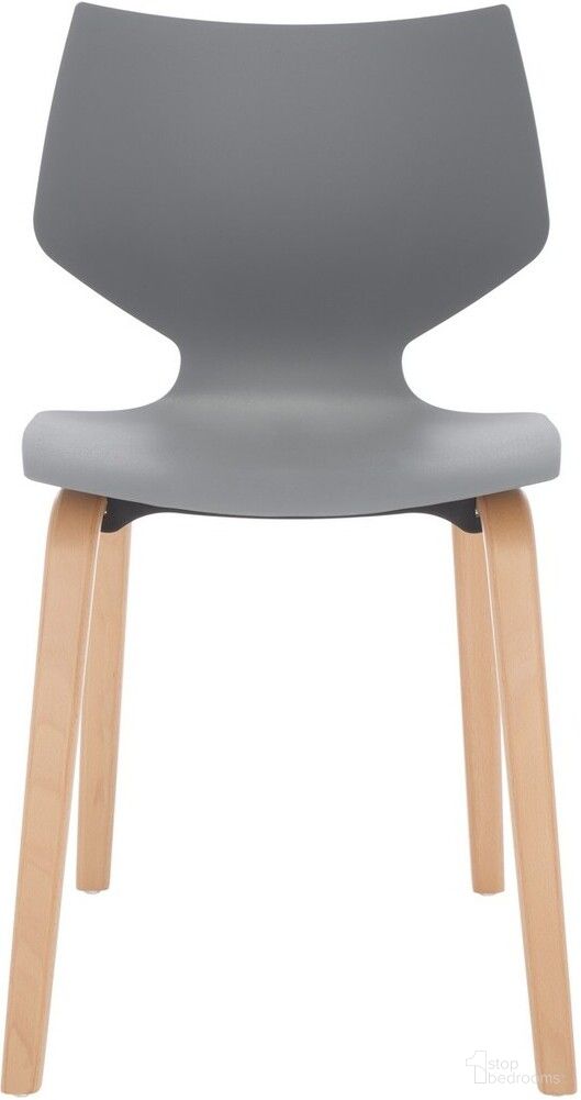 The appearance of Darnel Molded Plastic Dining Chair Set of 2 In Grey and Natural designed by Safavieh Couture in the transitional interior design. This grey and natural piece of furniture was selected by 1StopBedrooms from Darnel Collection to add a touch of cosiness and style into your home. Sku: SFV6903C-SET2. Material: Plastic. Chair Type: Side Chair.