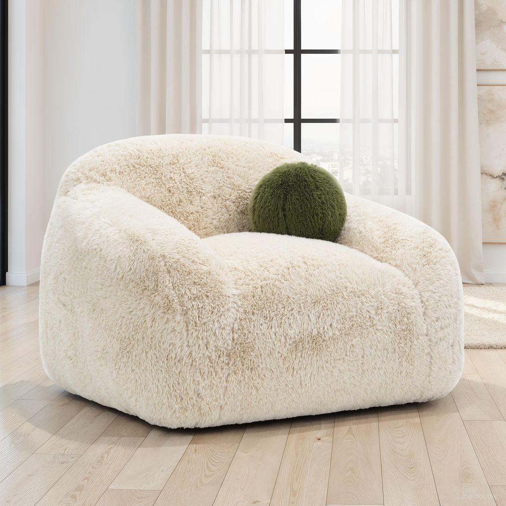 The appearance of Darwen Swivel Chair In Sand designed by Furniture of America in the modern / contemporary interior design. This sand piece of furniture was selected by 1StopBedrooms from Darwen Collection to add a touch of cosiness and style into your home. Sku: FM64006BG-CH-SW. Material: Faux Fur.