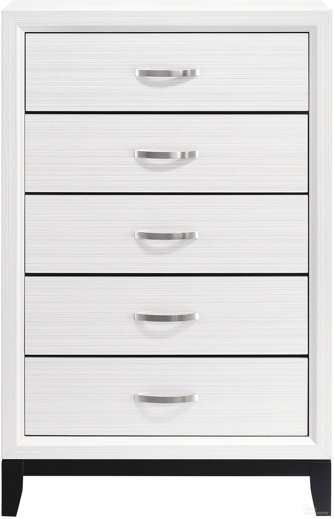 The appearance of Davi Chest In White designed by Homelegance in the modern / contemporary interior design. This white piece of furniture  was selected by 1StopBedrooms from Davi Collection to add a touch of cosiness and style into your home. Sku: 1645WH-9. Material: Wood.