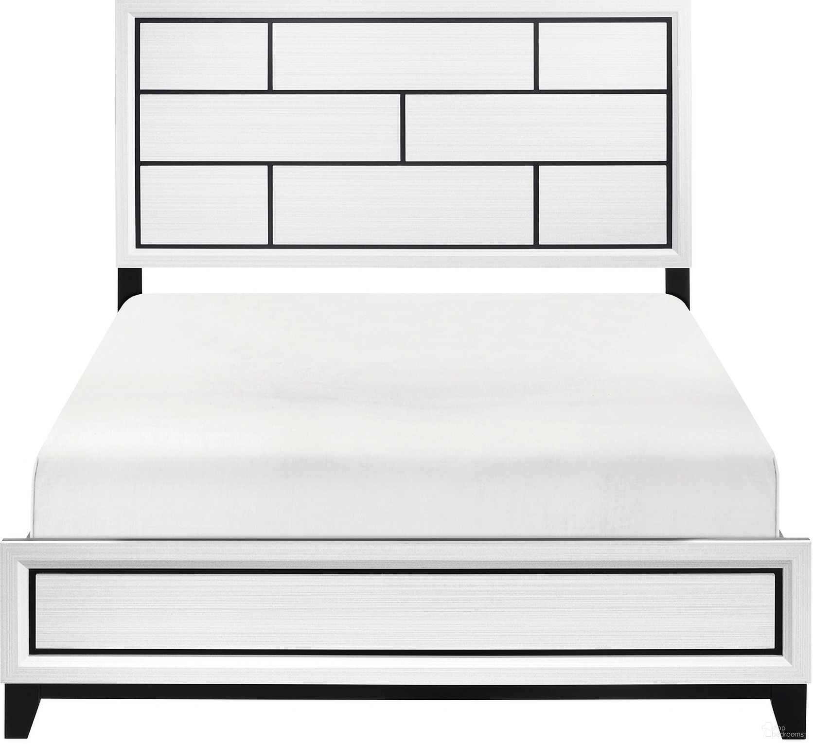 The appearance of Davi Eastern King Panel Bed In White designed by Homelegance in the modern / contemporary interior design. This white piece of furniture was selected by 1StopBedrooms from Davi Collection to add a touch of cosiness and style into your home. Sku: 1645WHK-1;1645WH-3. Bed Type: Panel Bed. Material: Wood. Bed Size: King.