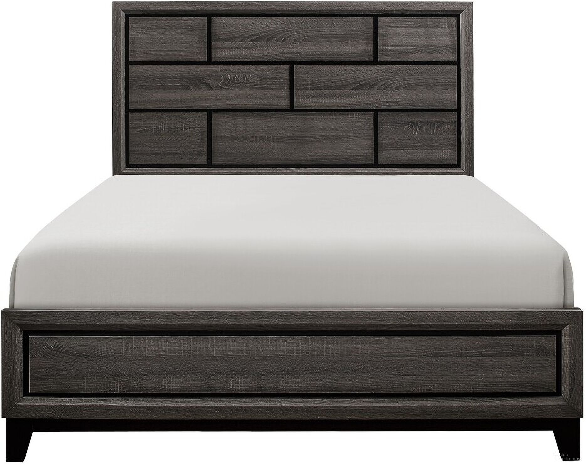 The appearance of Davi Full Panel Bed designed by Homelegance in the transitional interior design. This gray piece of furniture  was selected by 1StopBedrooms from Davi Collection to add a touch of cosiness and style into your home. Sku: 1645F-1;1645T-3. Bed Type: Panel Bed. Bed Size: Full. Material: Veneer.