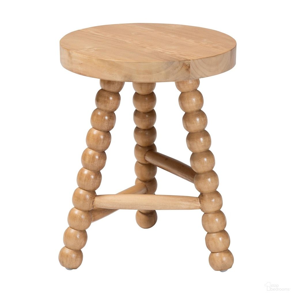 The appearance of David Turned Bobbin Acacia Wood Multipurpose Accent Stool with Tripod Base In Natural Brown designed by Baxton Studio in the traditional interior design. This natural brown piece of furniture was selected by 1StopBedrooms from David Collection to add a touch of cosiness and style into your home. Sku: David-Natural Wooden-Stool. Material: Acacia Wood.