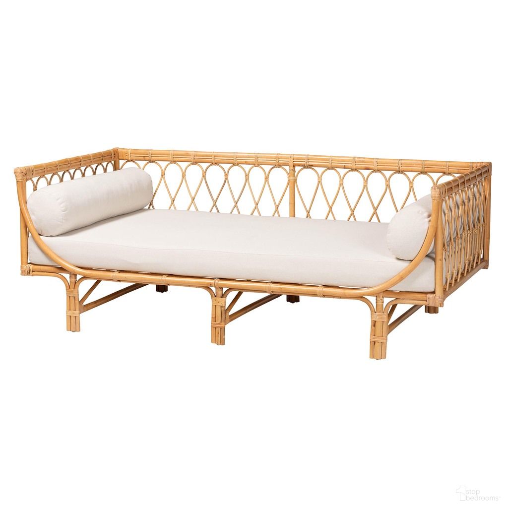 The appearance of Davida Rattan Daybed In Natural Brown designed by Baxton Studio in the bohemian interior design. This natural brown piece of furniture was selected by 1StopBedrooms from Davida Collection to add a touch of cosiness and style into your home. Sku: DCWH10012-Light Honey Rattan-Aliki Daybed. Bed Type: Daybed. Material: Natural Rattan.