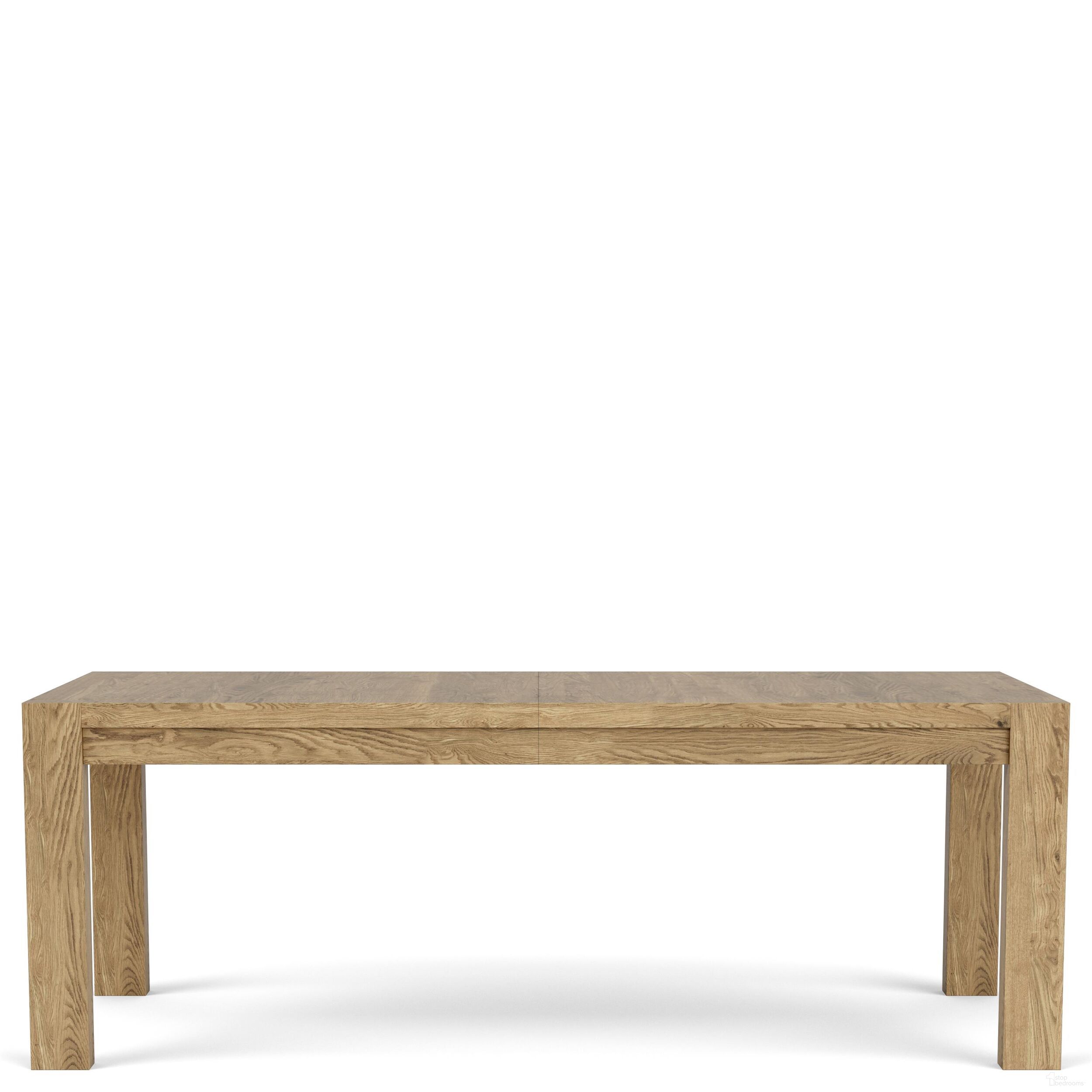 The appearance of Davie Rectangular Dining Table In Pale Oak designed by Riverside Furniture in the transitional interior design. This oak piece of furniture  was selected by 1StopBedrooms from Davie Collection to add a touch of cosiness and style into your home. Sku: 91050. Table Base Style: Legs. Table Top Shape: Rectangular. Size: 36" x 84".