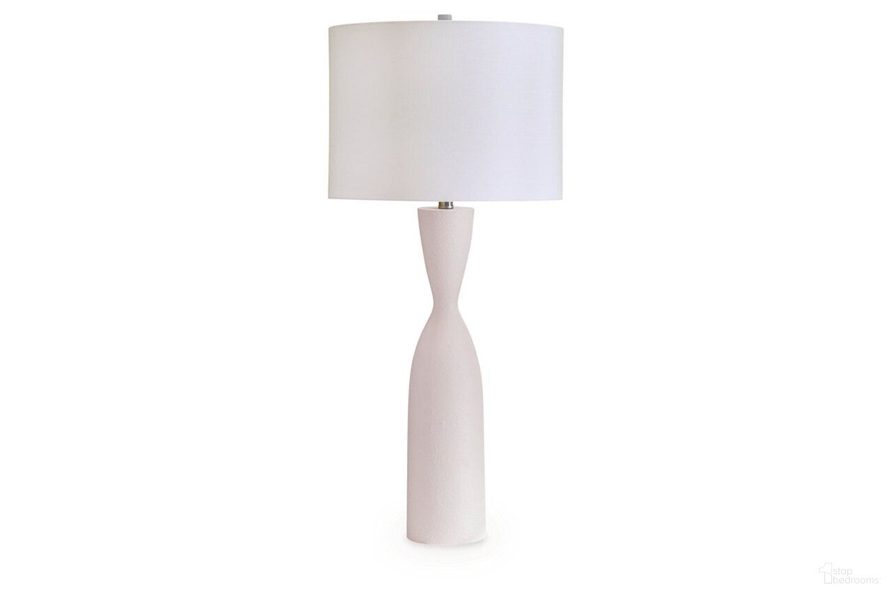 Davinford Table Lamp In White