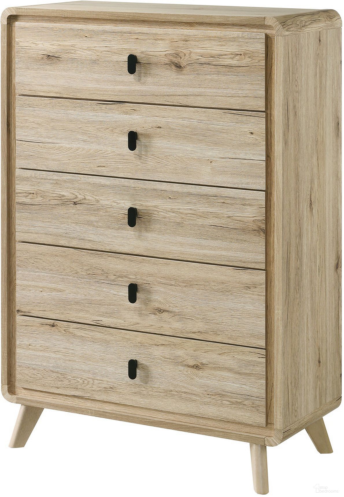 The appearance of Dawson Chest In Driftwood designed by Crown Mark in the transitional interior design. This driftwood piece of furniture was selected by 1StopBedrooms from Dawson Collection to add a touch of cosiness and style into your home. Sku: B9240-4. Material: Pb.