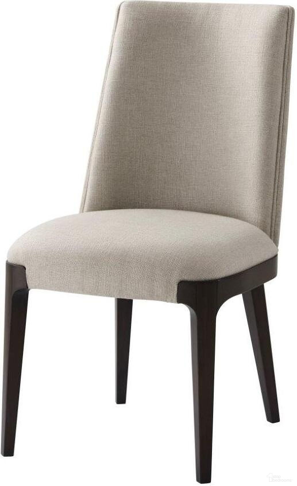 The appearance of Dayton Dining Side Chair Set Of 2 designed by Theodore Alexander in the transitional interior design. This  piece of furniture  was selected by 1StopBedrooms from TA Studio No. 4 Collection to add a touch of cosiness and style into your home. Sku: TAS40008.1BFD. Material: Wood. Chair Type: Side Chair.