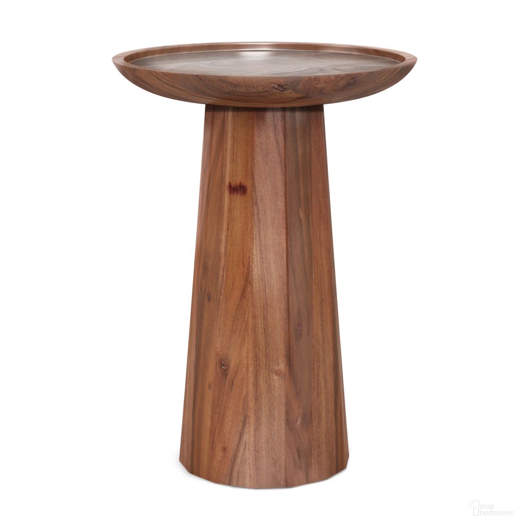 The appearance of Dayton Solid Acacia Wood Wooden Accent Table In Light Cognac designed by Simpli Home in the modern / contemporary interior design. This light cognac piece of furniture  was selected by 1StopBedrooms from Dayton Collection to add a touch of cosiness and style into your home. Sku: AXCATDAY-LC. Material: Acacia.