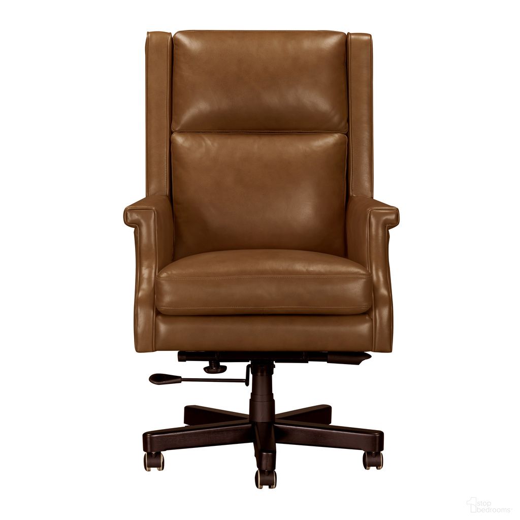 Dc132 Leather Desk Chair In Renaissance Chestnut