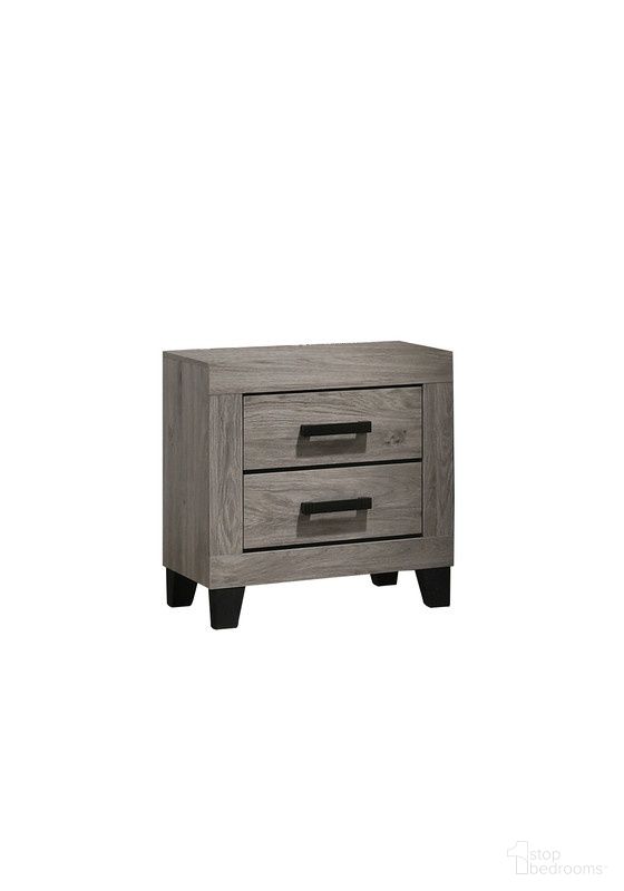 The appearance of Dean MDF Solid Wood Nightstand in Light Gray designed by Best Quality Furniture in the country / farmhouse interior design. This light gray piece of furniture was selected by 1StopBedrooms from Dean Collection to add a touch of cosiness and style into your home. Sku: B790-NS. Material: MDF.