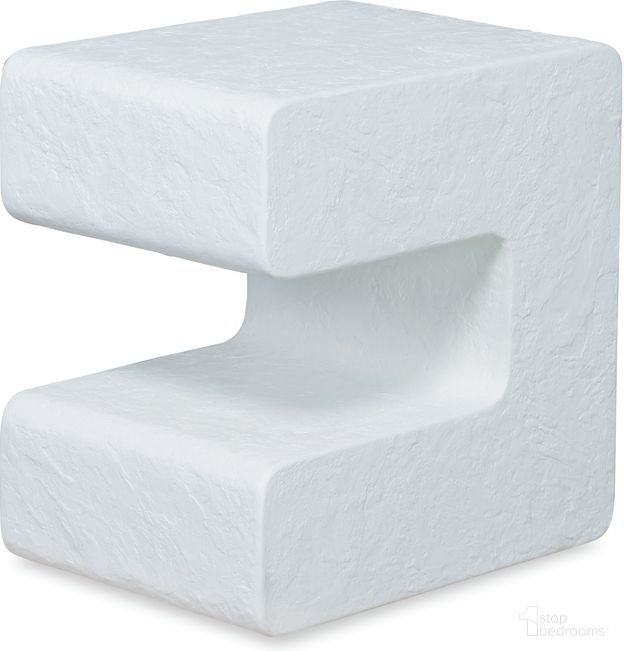 The appearance of Dean Outdoor Side Table In White designed by Century Furniture in the modern / contemporary interior design. This white piece of furniture  was selected by 1StopBedrooms from Carrier and Company Outdoor Collection to add a touch of cosiness and style into your home. Sku: C7-D89-3141. Material: Glass. Table Top Shape: Rectangular.