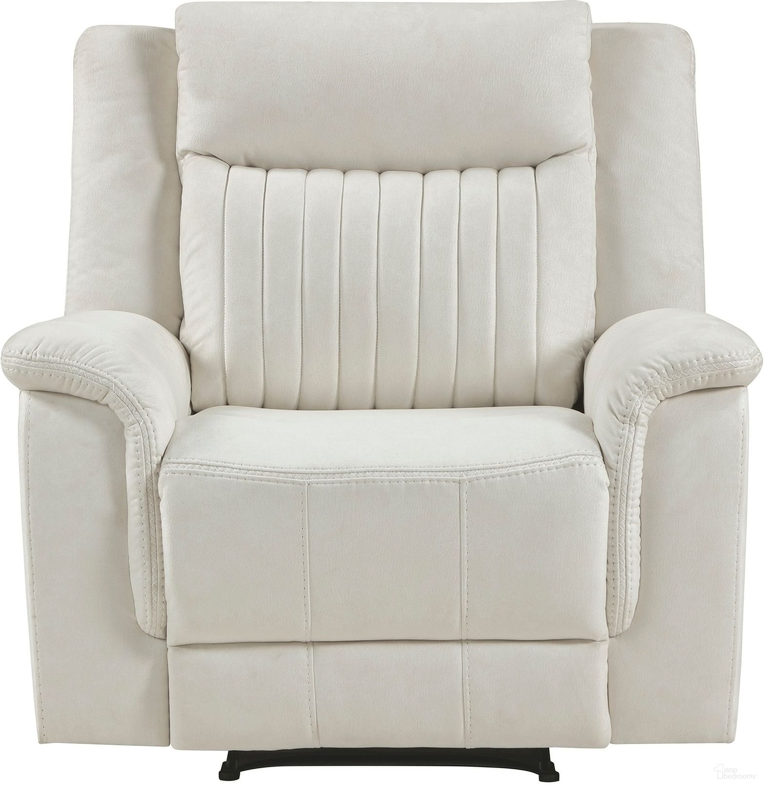 The appearance of Dean Reclining Chair In Beige designed by Homelegance in the transitional interior design. This beige piece of furniture was selected by 1StopBedrooms from Dean Collection to add a touch of cosiness and style into your home. Sku: 9646BE-1. Material: Polyester.