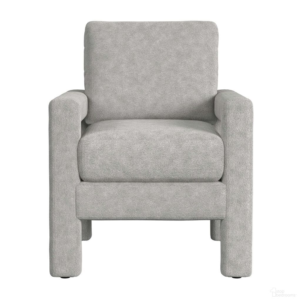 The appearance of Debbie Chair In Balina Light Grey designed by Picket House in the modern / contemporary interior design. This light grey piece of furniture  was selected by 1StopBedrooms from Debbie Collection to add a touch of cosiness and style into your home. Sku: U-15200-11170-100. Material: Polyester.