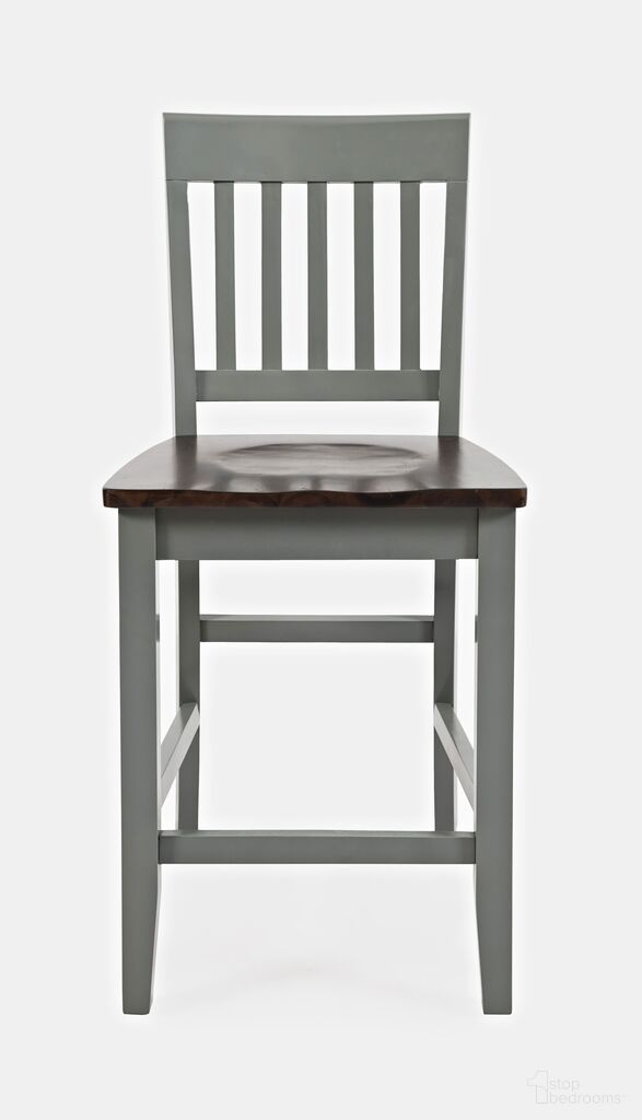 The appearance of Decatur Lane Counter Stool Set of 2 In Grey designed by Jofran in the transitional interior design. This grey piece of furniture was selected by 1StopBedrooms from Decatur Lane Collection to add a touch of cosiness and style into your home. Sku: 1836-BS393KD. Material: Acacia.